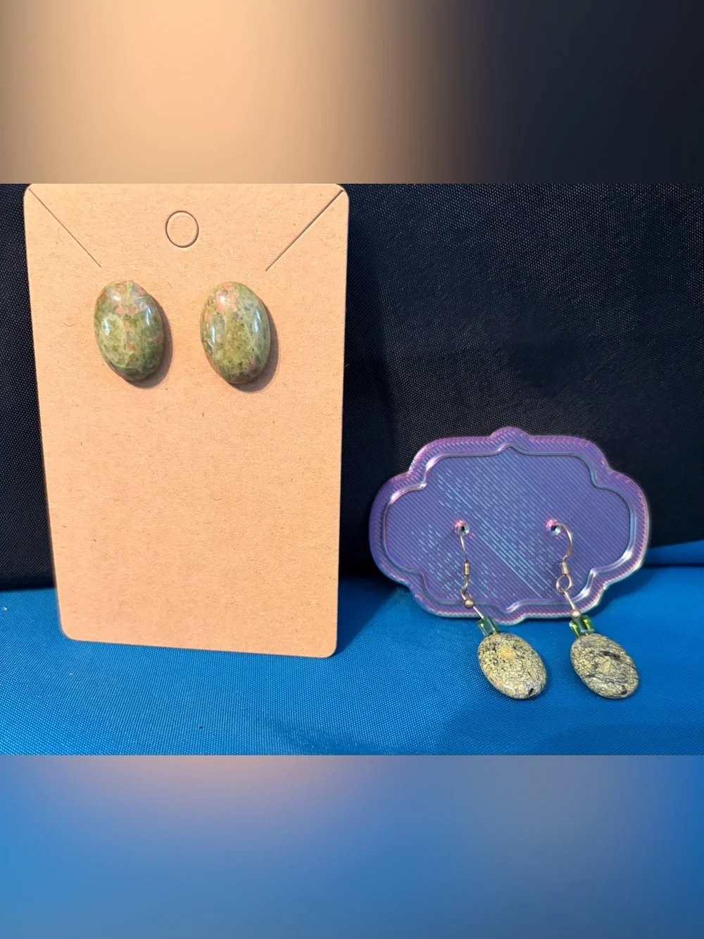 Two pair pierced Elegant Earrings